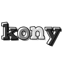 Kony night logo