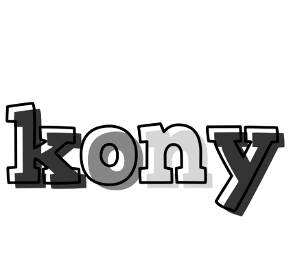 Kony night logo