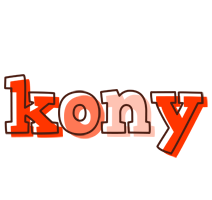 Kony paint logo