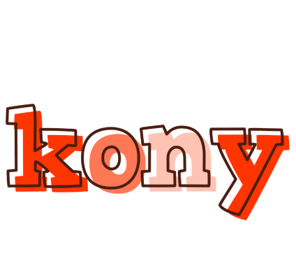 Kony paint logo