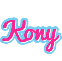 Kony popstar logo