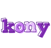 Kony sensual logo