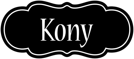 Kony welcome logo