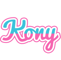 Kony woman logo
