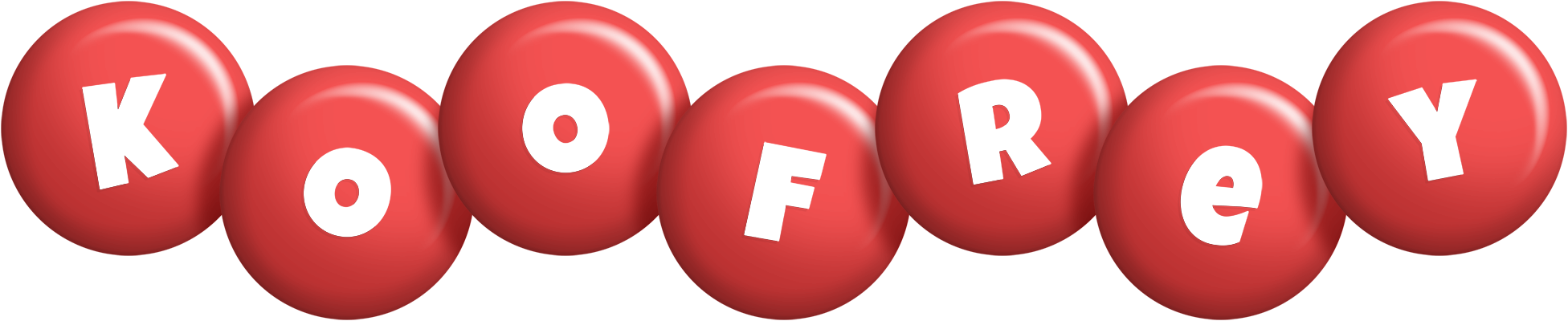 Koofrey candy-red logo