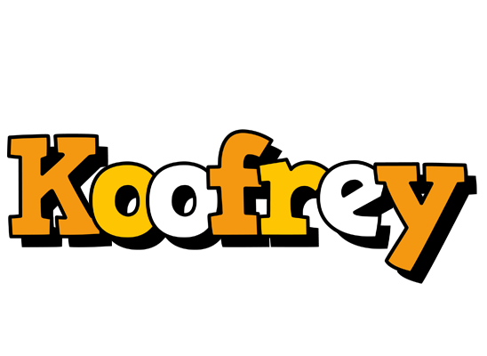 Koofrey cartoon logo