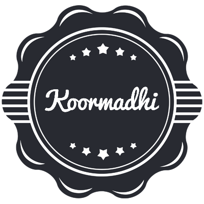 Koormadhi badge logo