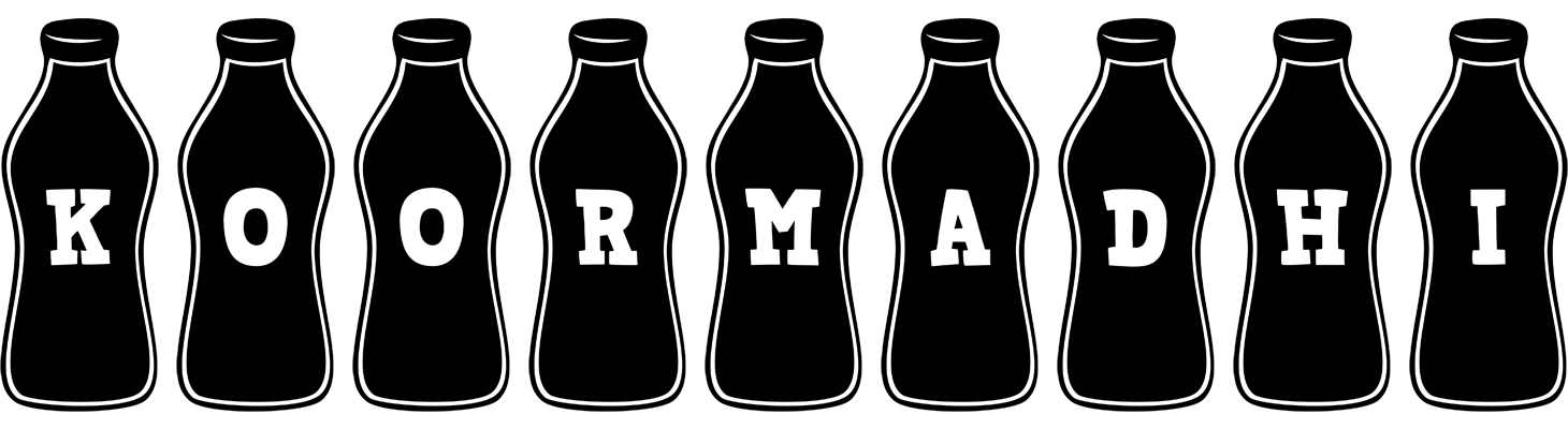 Koormadhi bottle logo