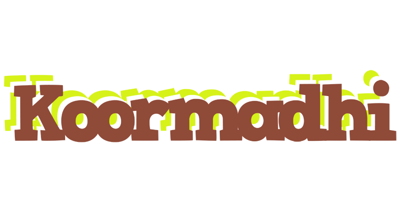 Koormadhi caffeebar logo