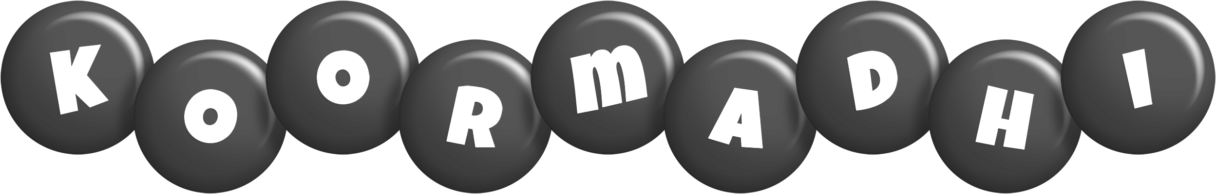 Koormadhi candy-black logo