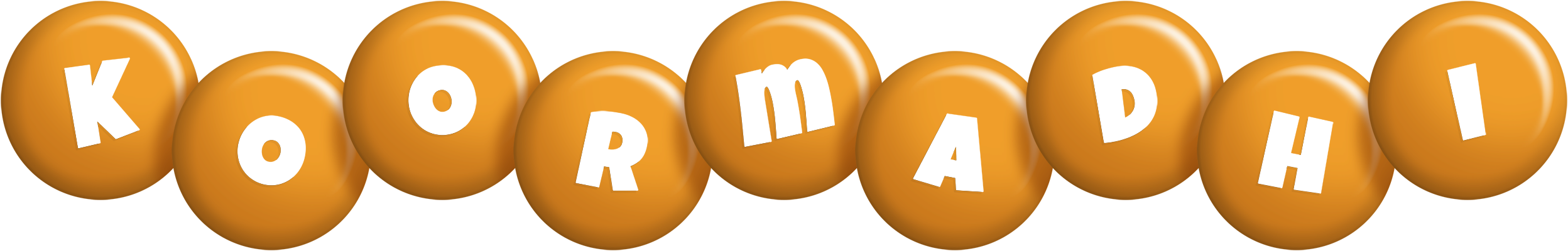 Koormadhi candy-orange logo