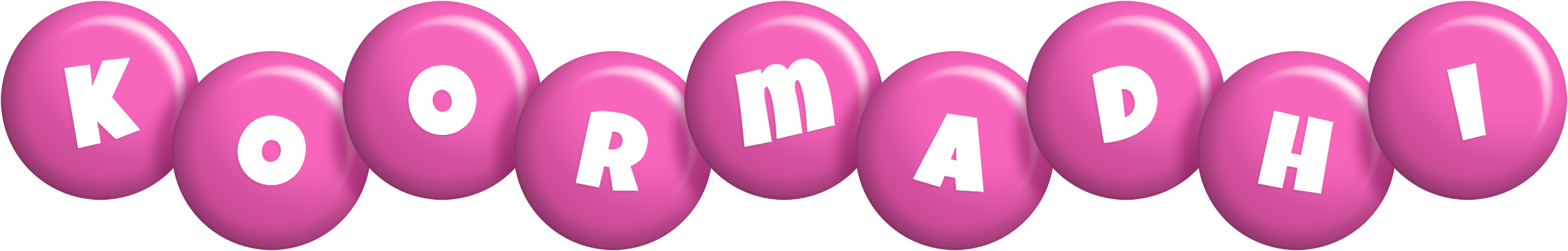 Koormadhi candy-pink logo