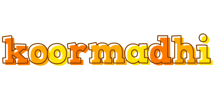 Koormadhi desert logo