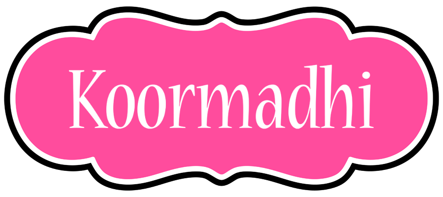 Koormadhi invitation logo