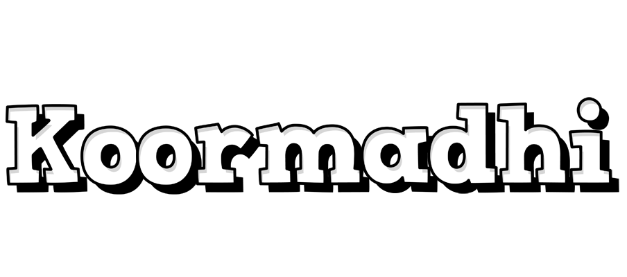 Koormadhi snowing logo