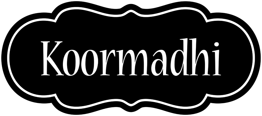Koormadhi welcome logo