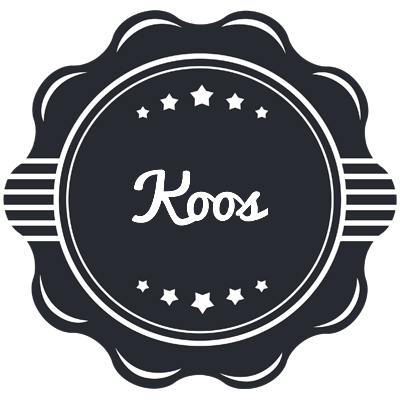Koos badge logo
