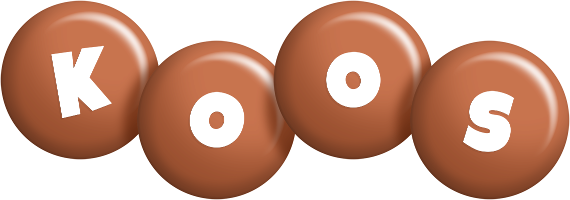 Koos candy-brown logo