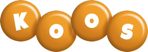 Koos candy-orange logo