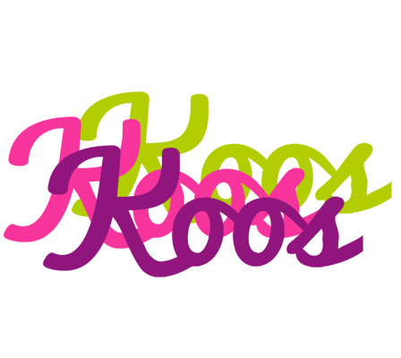Koos flowers logo
