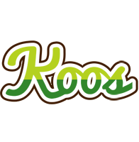 Koos golfing logo