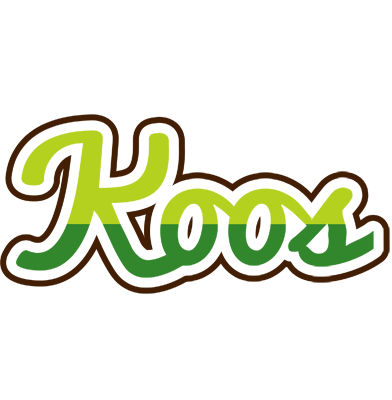 Koos golfing logo