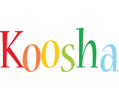 Koosha birthday logo