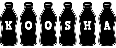 Koosha bottle logo