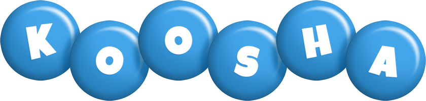 Koosha candy-blue logo