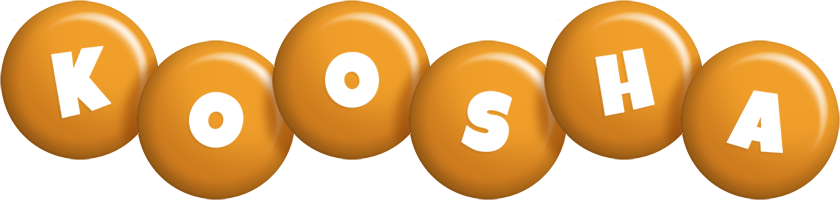 Koosha candy-orange logo