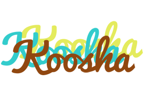 Koosha cupcake logo