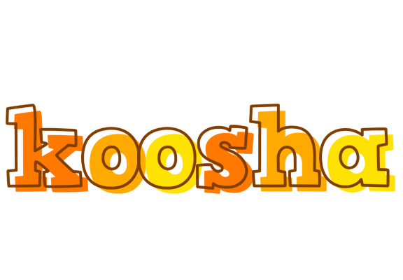 Koosha desert logo