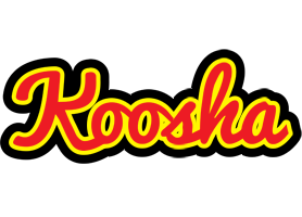 Koosha fireman logo