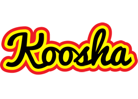 Koosha flaming logo