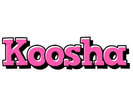 Koosha girlish logo