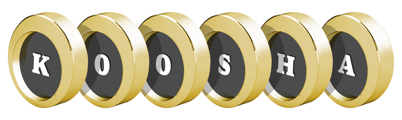 Koosha gold logo