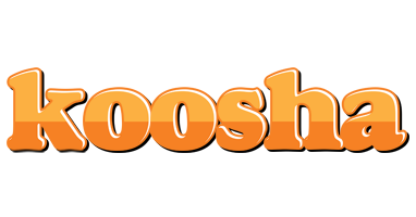 Koosha orange logo