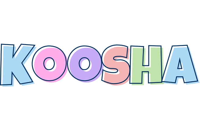 Koosha pastel logo