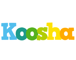 Koosha rainbows logo