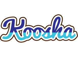 Koosha raining logo