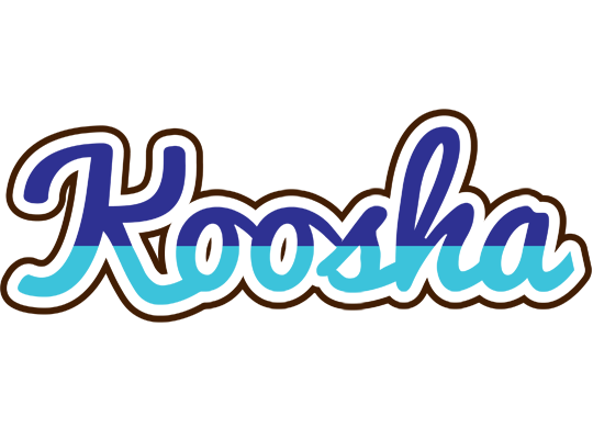 Koosha raining logo