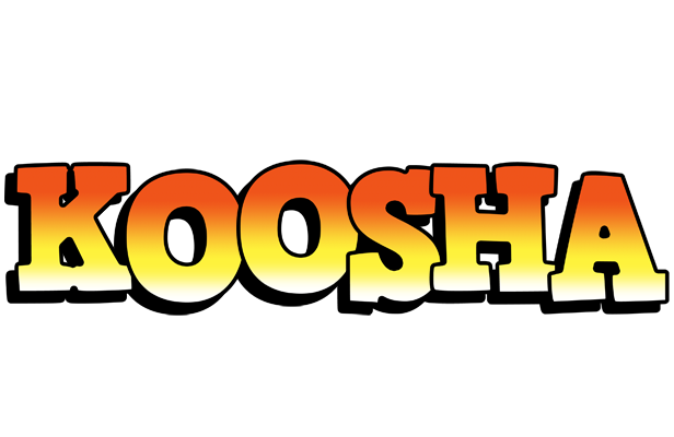 Koosha sunset logo