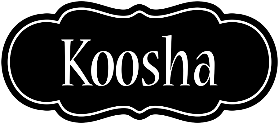 Koosha welcome logo