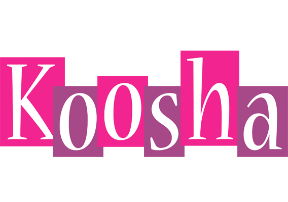 Koosha whine logo