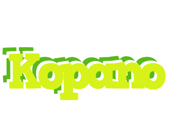 Kopano citrus logo