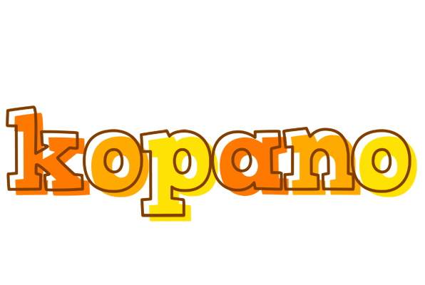 Kopano desert logo