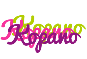 Kopano flowers logo