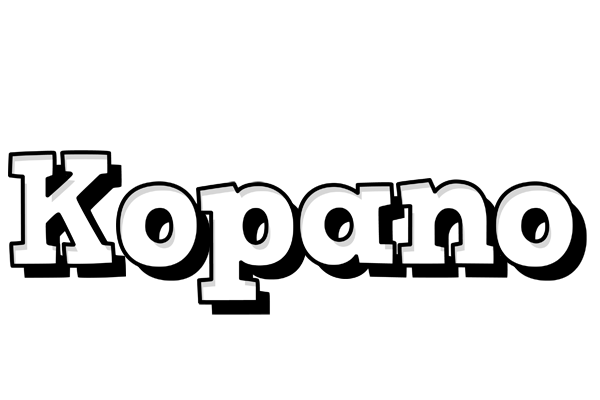 Kopano snowing logo
