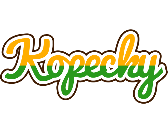 Kopecky banana logo
