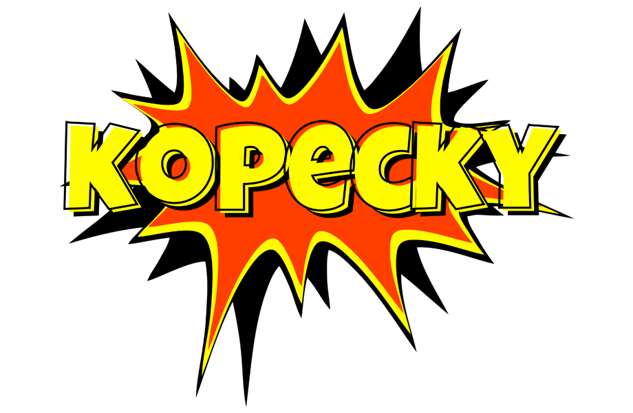 Kopecky bazinga logo